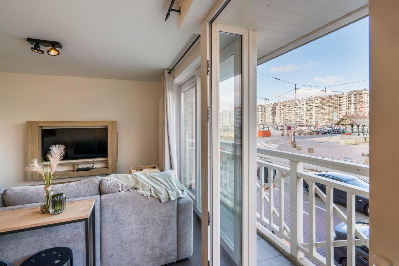 Modern App 6P Met Topligging - Aan Strand & Haven Blankenberge Eksteriør billede